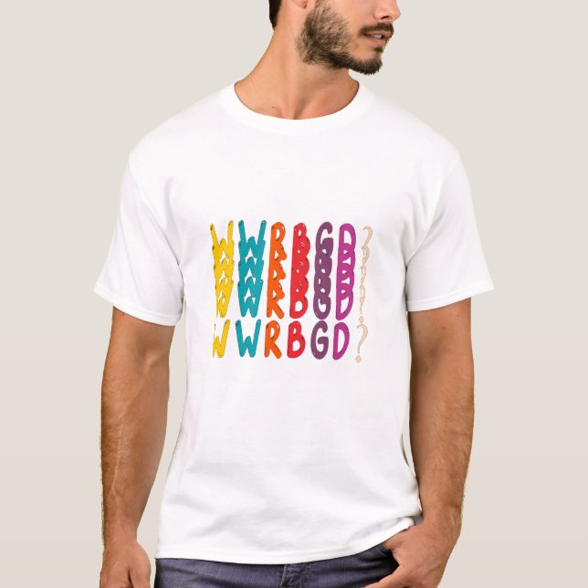 Camiseta ¿WWRBGD? pegatina Ruth Bader Ginsburg RBG Feminist (Anverso)
