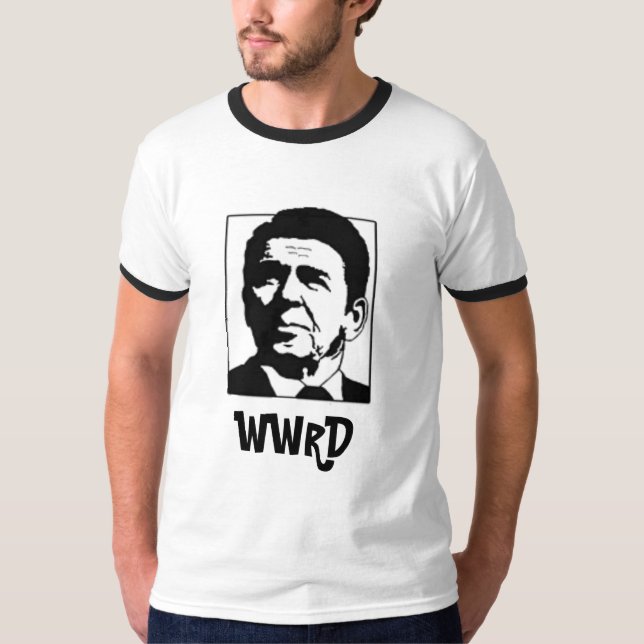 Camiseta WWRD - ¿Qué Regan haría? (Anverso)