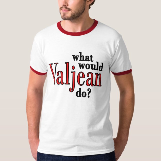 Camiseta WWVD - Valjean (Anverso)
