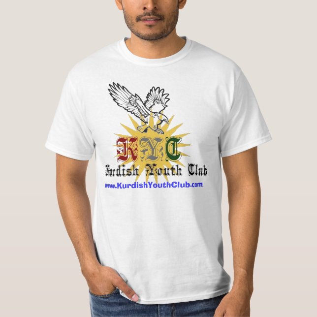 Camiseta www.KurdishYouthClub… (Anverso)
