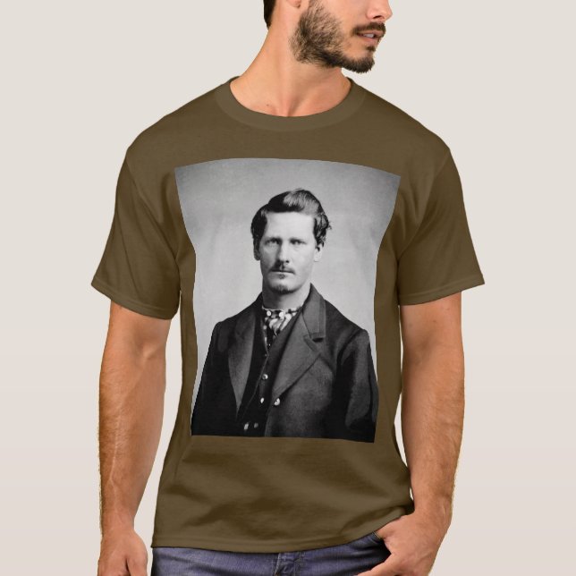 Camiseta Wyatt Earp: Lawman, Gunfighter, guardián de Saloon (Anverso)