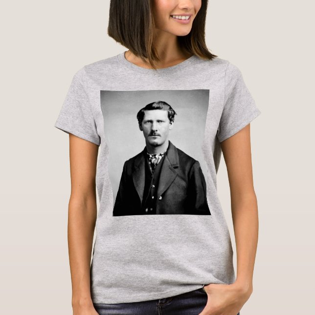 Camiseta Wyatt Earp: Lawman, Gunfighter, guardián de Saloon (Anverso)