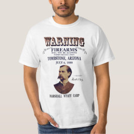 Camiseta Wyatt Earp ⚖️ Lawman Marshall Old Tombstone