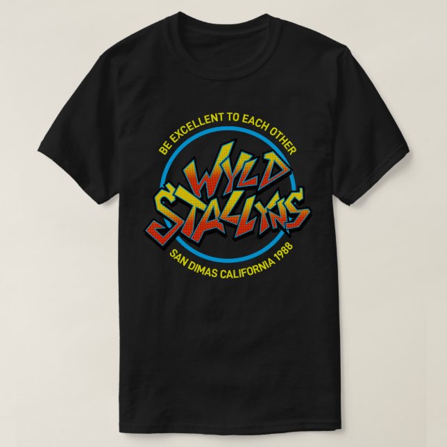Camiseta Wyld Stallyns (Diseño del anverso)