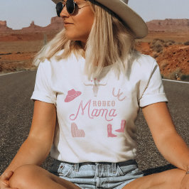 Camiseta WYNONA Rubor Chica Rosa Rodeo Mamá