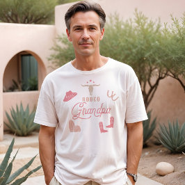Camiseta WYNONA Rubor Cowgirl Rodeo Abuelo