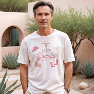 Camiseta WYNONA Rubor Cowgirl Rodeo Abuelo