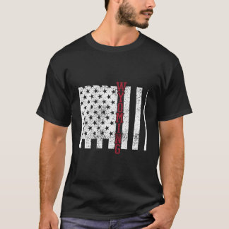 Camiseta Wyoming Bandera Estadounidense 4 De Julio Vinta Es