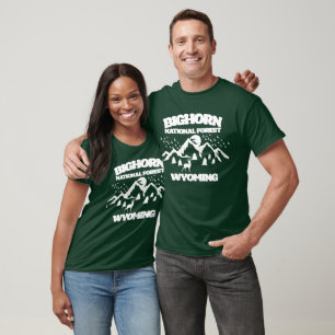Camiseta Wyoming, Bosque Nacional Bighorn