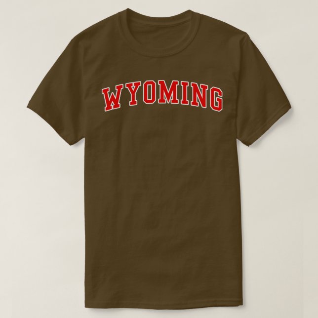 Camiseta Wyoming TShirt 2 (Diseño del anverso)