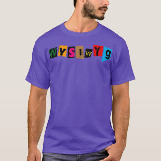 CAMISETA WYSIWYG