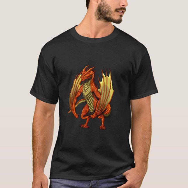 Camiseta Wyvern with Wings (Anverso)