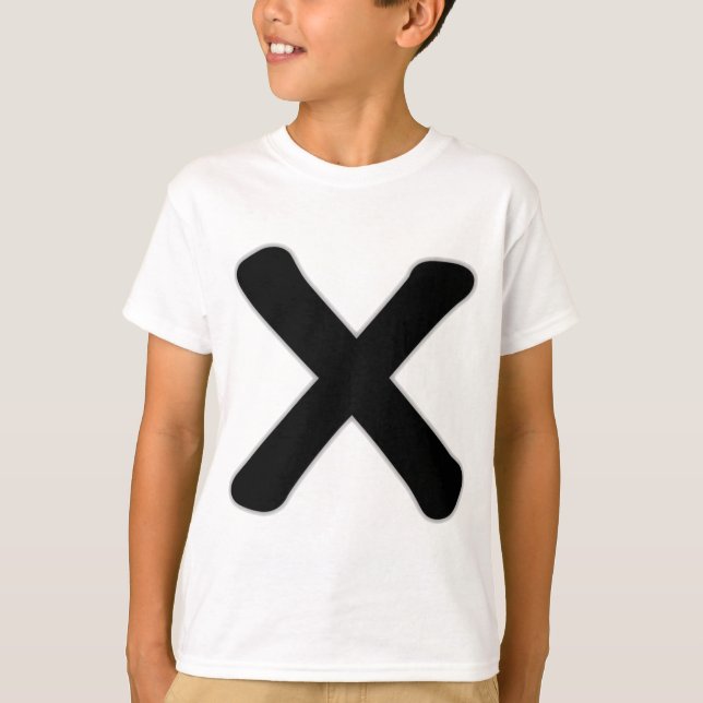 CAMISETA X (Anverso)