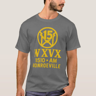 Camiseta X-15 - WXVX - ENM. 1510 - Monroeville, PA