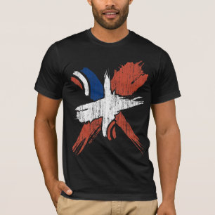 Camiseta X abstracto (vintage)