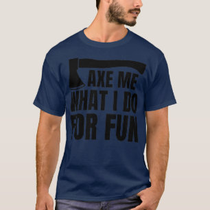 Camiseta x arrojar a Tomahawk regalo de doble hacha 23