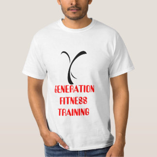 Camiseta x, ENTRENAMIENTO de la APTITUD de la GENERACIÓN
