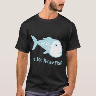 Camiseta X es para Pez Radiografía