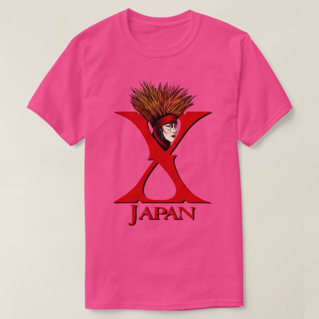 Camiseta X Japón (Diseño del anverso)