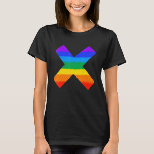 Camiseta X Los derechos de los gays en Lgbtq Orgullo Orgull