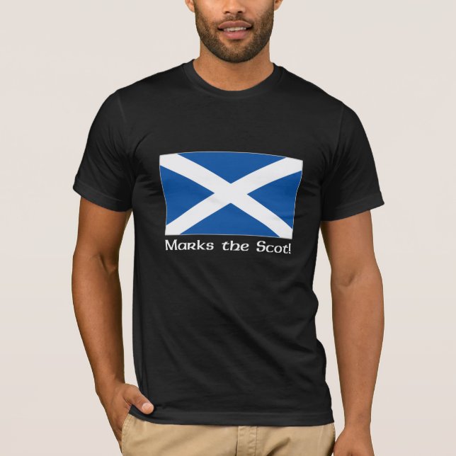Camiseta X marcas el Scot - negro (Anverso)