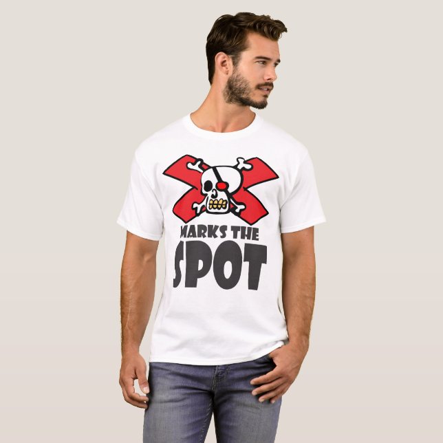 Camiseta X Marks the Spot Light Shirts (Anverso completo)