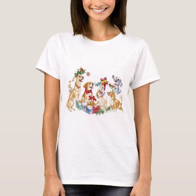 Camiseta x-mas animal (Anverso)