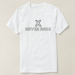 Camiseta X_Never Termina _Infinity