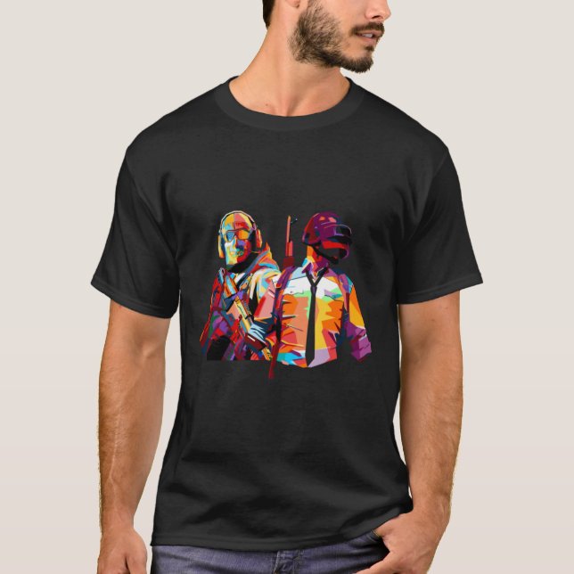 Camiseta X PUBG (Anverso)