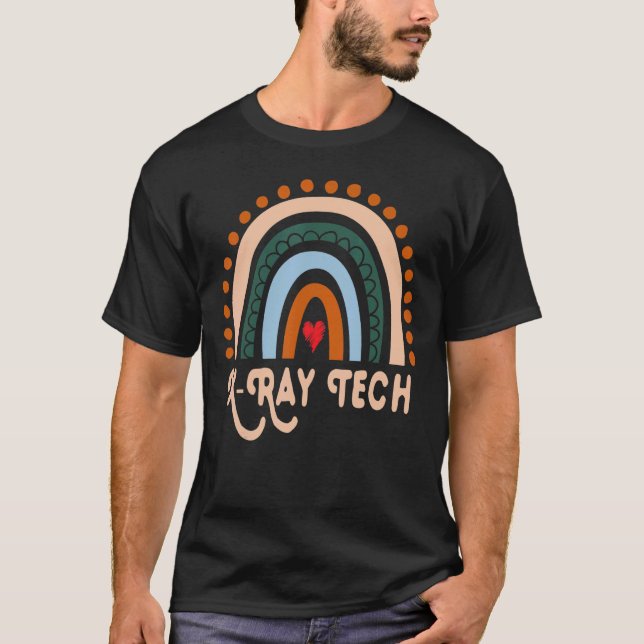 Camiseta X Ray Tech Arcoiris Apreciación Apreciación Esenci (Anverso)