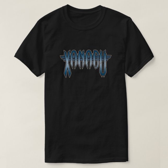 Camiseta Xanadu (diseño angustiado) Esencial (Diseño del anverso)