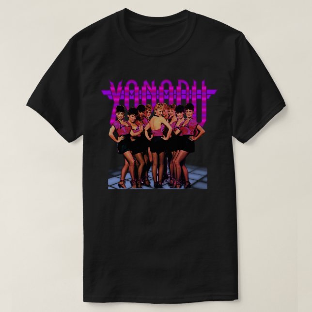 Camiseta Xanadu Olivia NewtonJohn Diseñado 2 (Diseño del anverso)