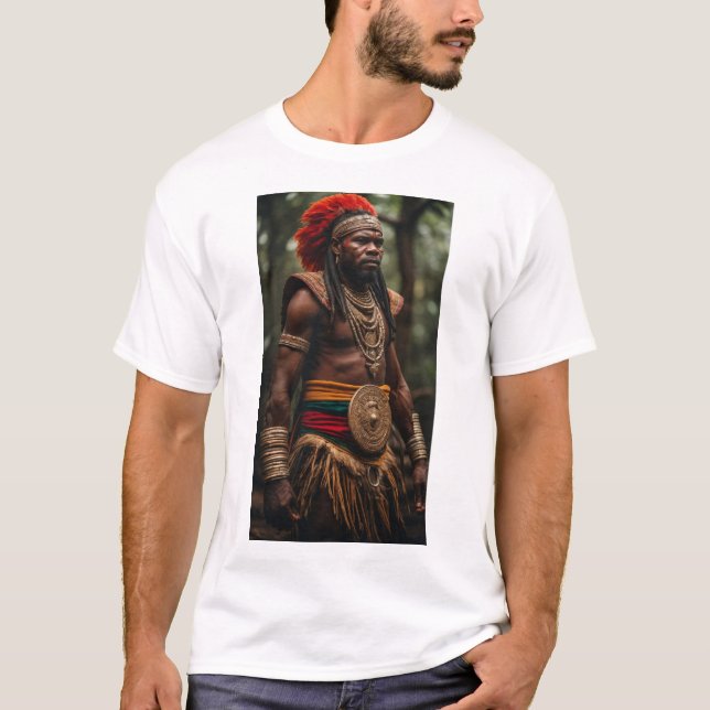 Camiseta Xangô (Shango) - Dios del trueno y la justicia (Anverso)