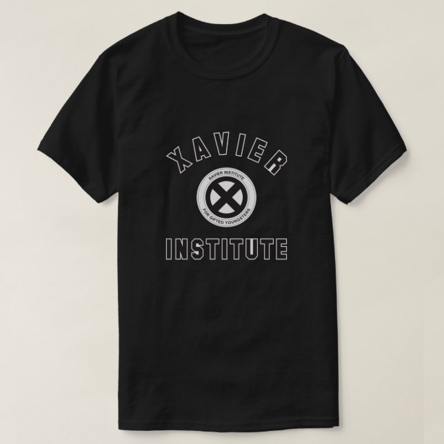 CAMISETA XAVIER INSTITUTE PARA JÓVENES DIFERENTES (Diseño del anverso)