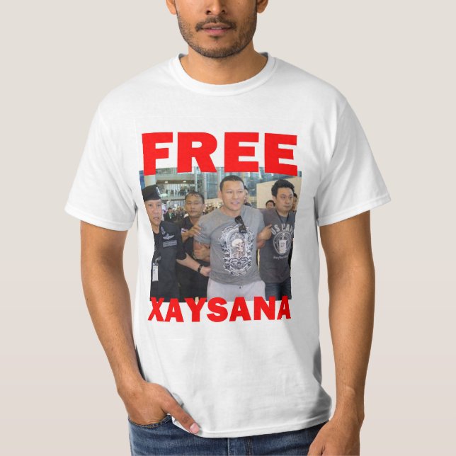Camiseta Xaysana libre (Anverso)