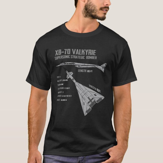 Camiseta Xb-70 Valkyrie (Anverso)