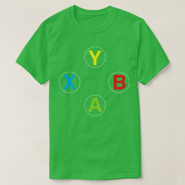 CAMISETA XBOX (Diseño del anverso)