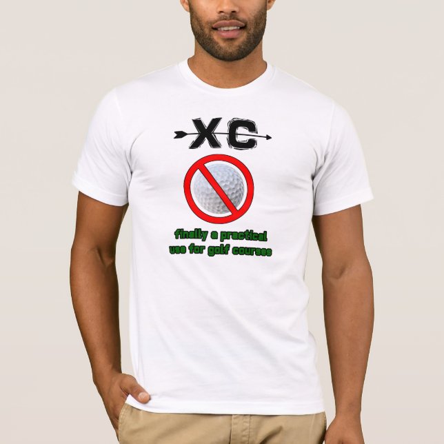 Camiseta XC finalmente un uso práctico para los campos de (Anverso)