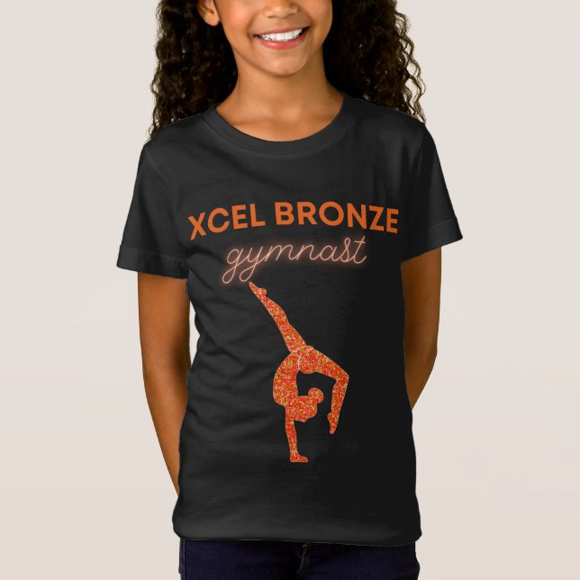 Camiseta Xcel Bronze Gymnastics (Anverso)