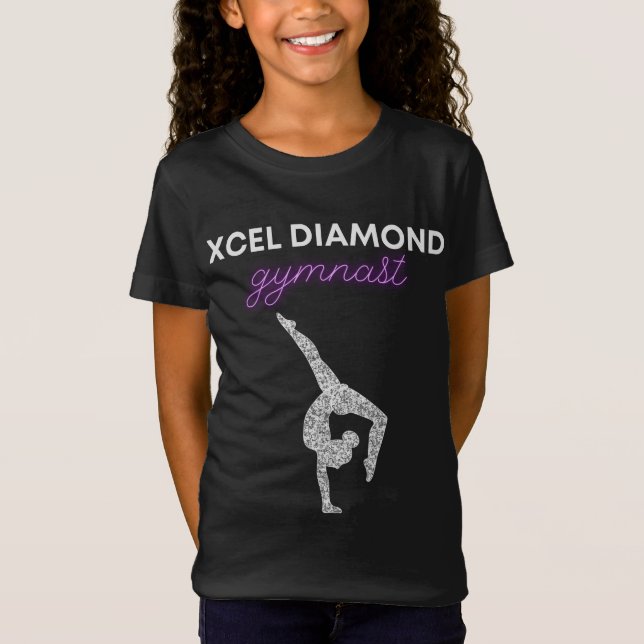Camiseta Xcel Diamond Gymnastics (Anverso)