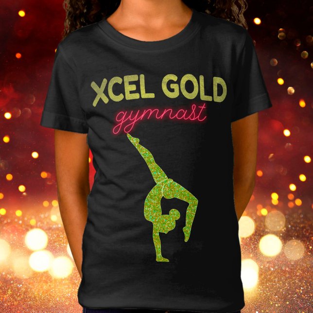 Camiseta Xcel Gold Gymnastics (Subido por el creador)