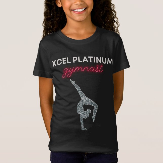 Camiseta Xcel Platinum Gymnastics (Anverso)