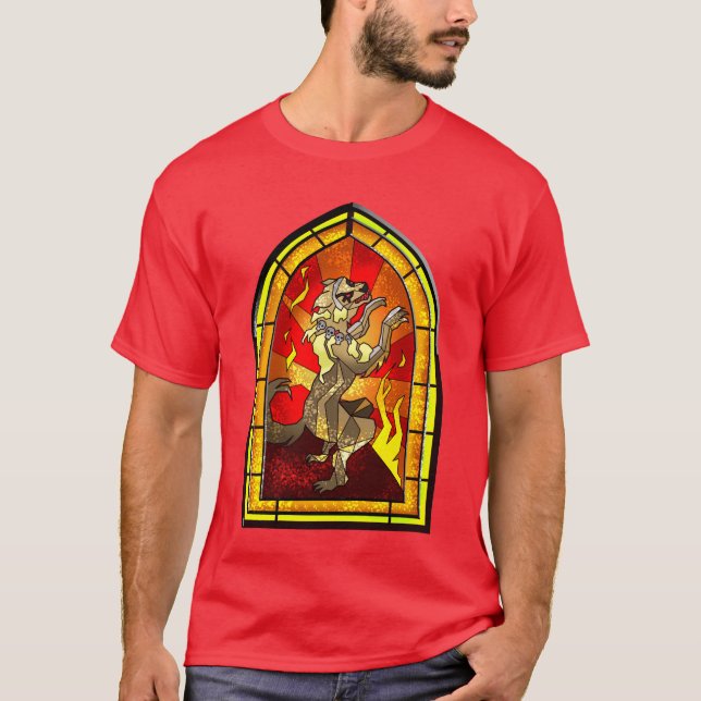 Camiseta Xenitol de vidrio contenido (Anverso)