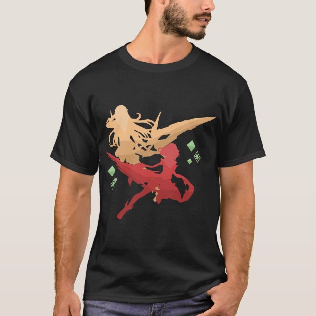 Camiseta Xenoblade Pyra y Mythra (Anverso)