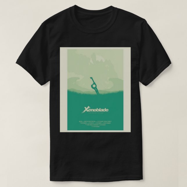 Camiseta Xenoblade Xenoblade Xenoblade Xenoblade (Diseño del anverso)
