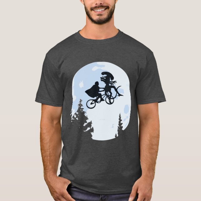 Camiseta Xenomorph ET family (Anverso)