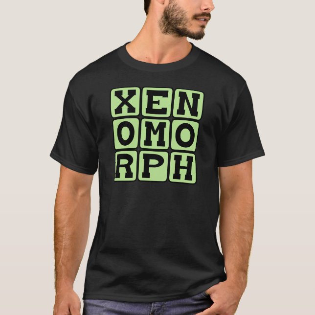 Camiseta Xenomorph, Ser Alien (Anverso)