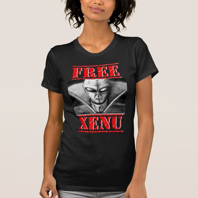 Camiseta Xenu libre (Anverso)