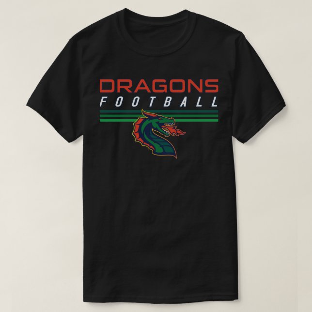 Camiseta XFL Seattle Dragons Essential T-Shirt (Diseño del anverso)