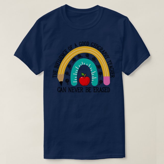 Camiseta Xgjm La Influencia De La Buena Geografía (Diseño del anverso)
